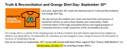 Orange Shirt Day